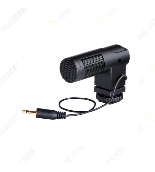 Boya BY-V01 Compact Stereo Video Microphone 